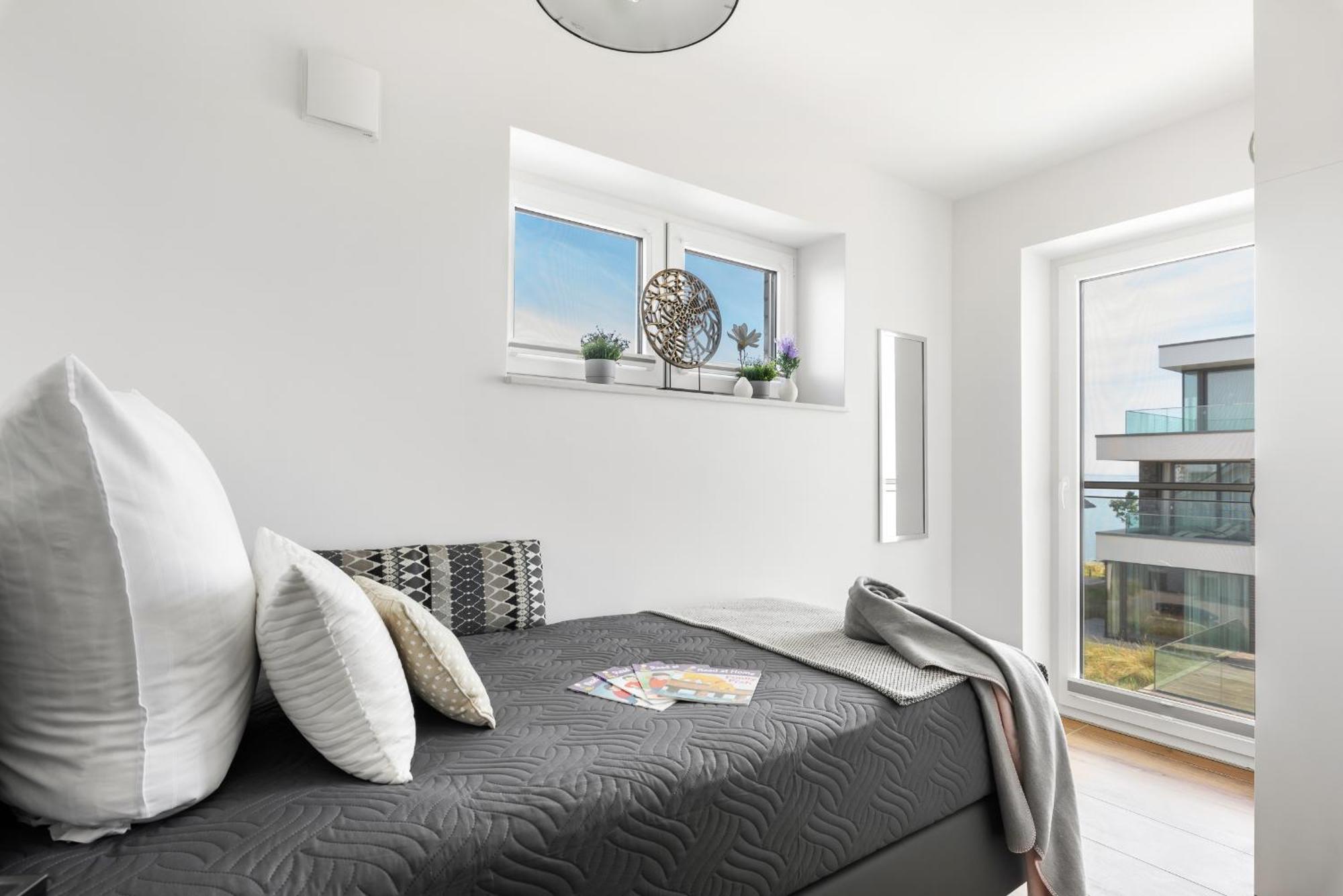 אולפניץ Brise- Direkt Am Wasser, Hafenblick, Fahrstuhl, Sauna, Ueberdachter Balkon מראה חיצוני תמונה